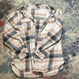 H&M plaid flannel